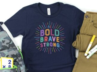 Be Bold tee (navy / youth)