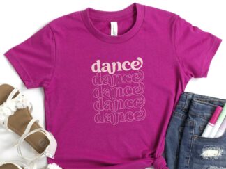 Dance Dance tee (berry / youth)