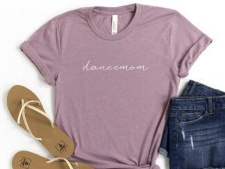 Dance Mom tee (heather orchid / adult)