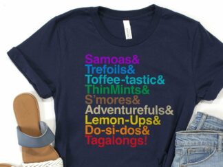 GS Cookie Names #LBB tee (navy / adult)