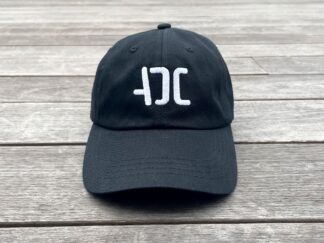 ADC baseball hat front black